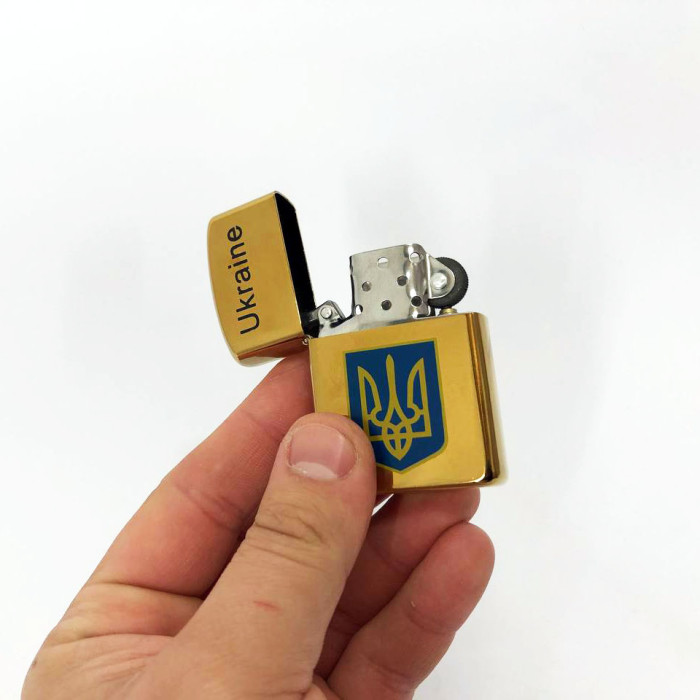 Запальничка бензинова в подарунковій коробці 4930, запальничка на день народження у подарунковому футлярі