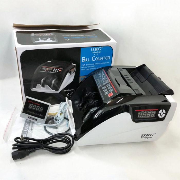 Рахунка для грошей Bill Counter UV MG 5800 детектор валют + Зовнішній дисплей, лічильник банкнот