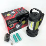 Ручний акумуляторний ліхтар T80C-5W+COB (white/red) із функцією Power Bank. Колір зелений