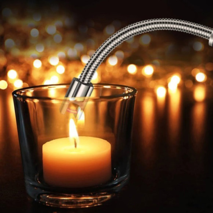 Запальничка електрична BBQ Lighter імпульсна плазмова вітрозахисна USB запальничка для газової плити