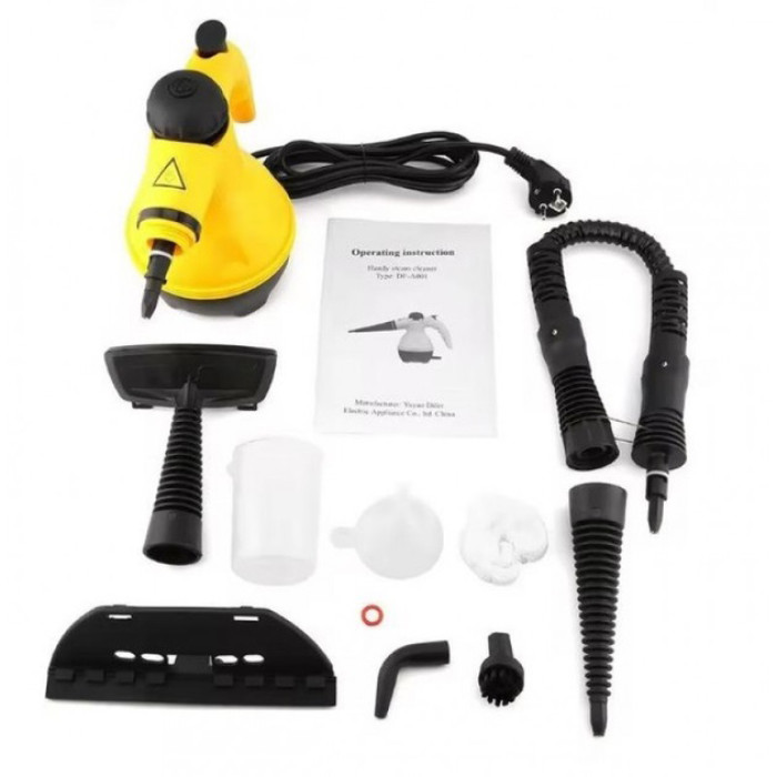 Пароочисник з функцією відпарювача Steam Cleaner Pro 1000 Вт 6 насадок