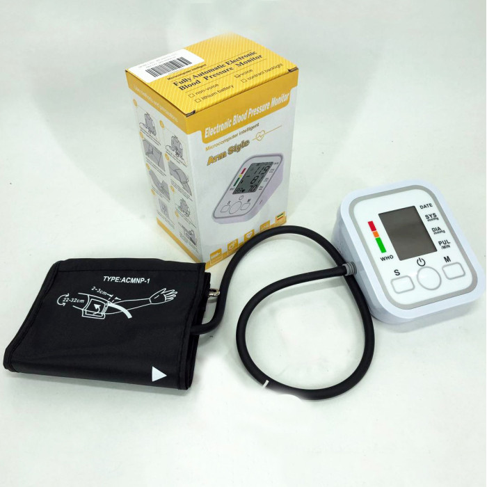Автоматичний тонометр ARM Style B02R з індикатором аритмії, гарний апарат для вимірювання тиску