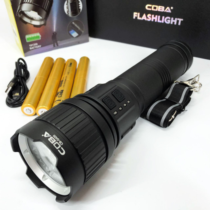 Ліхтар CB-G400 WHITE LASER LED PM60-TG, Сильний ліхтарик, Ліхтар ручний тактичний