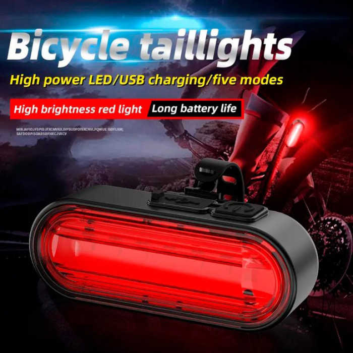 Велосипедний ліхтар задній габаритний AH20-7SMD