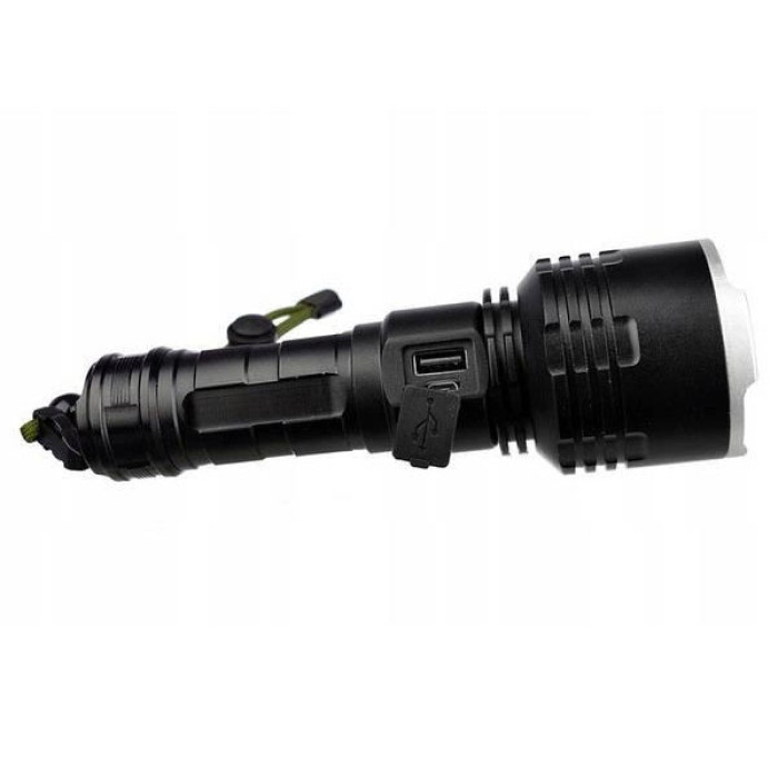 Ліхтар поліцейський X-Balog BL-531-P90 1х26650 8800mah USB/microUSB/ 3хААА R3 функція Power Bank
