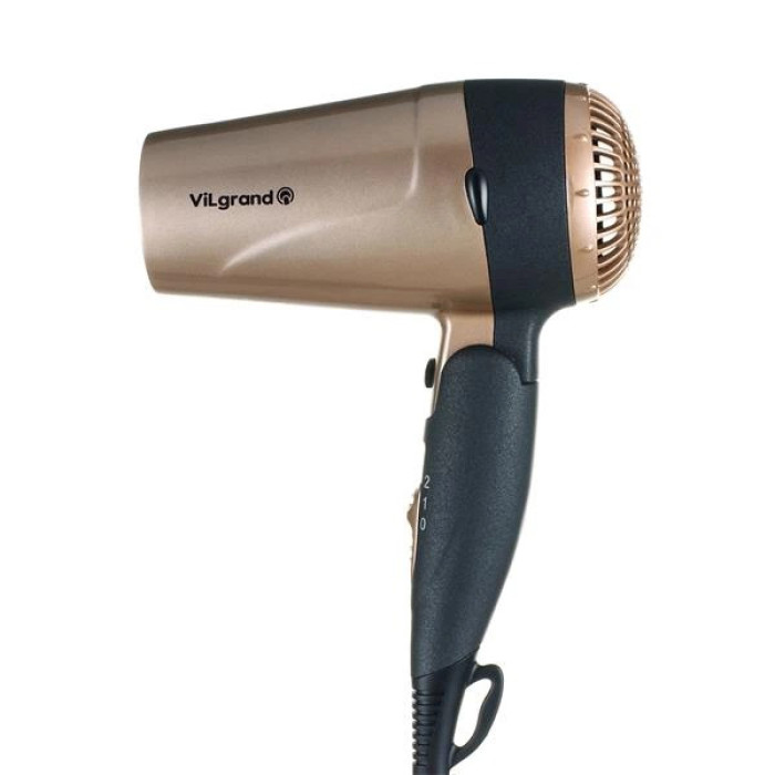 Фен ViLgrand VHD-1809FH Gold 1800Вт
