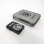 Дугова електроімпульсна запальничка USB Україна металева коробка HL-447. Колір: чорний