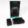 Електробритва VGR V-376 BLACK шейвер, Бюджетна машинка для стрижки бороди, Бездротова електробритва