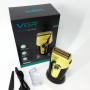 Професійна електробритва VGR V-383 Finale Shaver з підставкою, чоловіча машинка для гоління