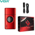 Електробритва VGR V-377 RED шейвер, Електрична акумуляторна бритва для гоління, шейвер чоловічий