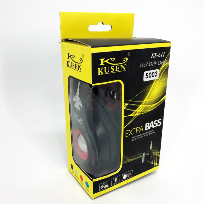 Навушники Kusen KS-611 із вбудованим мікрофоном