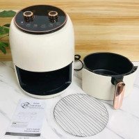 Електро Фритюрниця безмасляна Rainberg RB-2318 3800 Вт з знімним кошиком 8.5л до 30 хв White