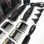 Професійний набір для стрижки волосся VGR V-640 акумуляторний Barber Combo PREMIUM. Колір: чорний