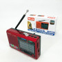 Портативна стовпчик радіо MP3 USB Golon RX-6622. Колір: червоний