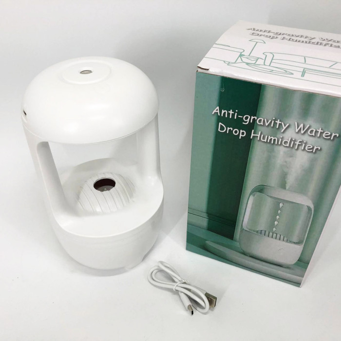 Зволожувач повітря ультразвуковий DROP HUMIDIFIER AND-199, левітуючий розпилювач для спальні, будинки, готелі