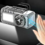 Ліхтар налобний YJ-A06-LED+6SMD, Тактичний ліхтар з червоним світлом на каску, Головний ліхтарик
