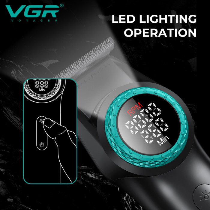 Тример VGR V-977, регулювання потужності 6000 - 8000 RPM