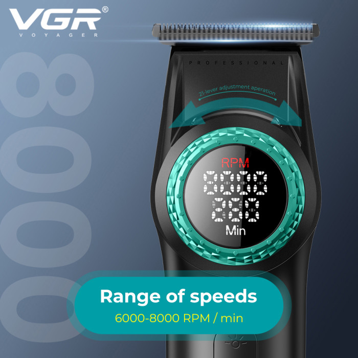Тример VGR V-977, регулювання потужності 6000 - 8000 RPM