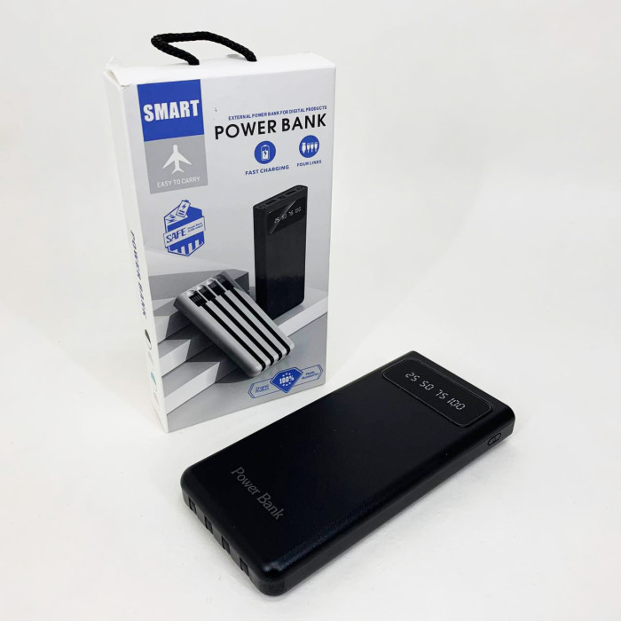 Портативний Зарядний Пристрій Павербанк 30000 mAh 2хUSB Power Bank Smart Tech