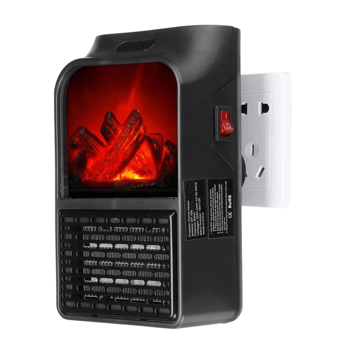 Портативний обігрівач Flame Heater 900 Вт, тепловий вентилятор, обігрівач для дому, ветродуйчик
