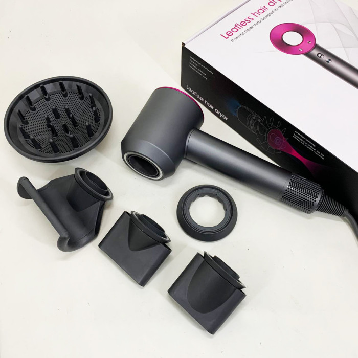 Фен Super Hair Dryer з 5 насадками для швидкого сушіння та укладання волосся