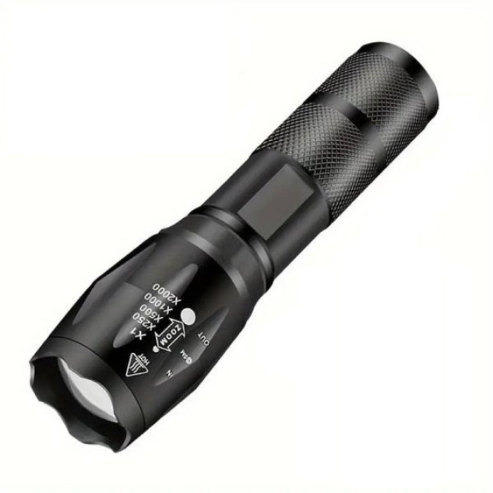 Ліхтар ручний BLX51-XPE в кейсі 1x18650, Ліхтар ручний потужний, Тактичний ліхтар, Ручний ліхтарик led