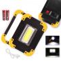 Світлодіодний ліхтар LED прожектор USB L811-20W-COB-1W з Power Bank, лампа-прожектор, ручний прожектор