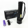 Ліхтарик PLD-P815 White Laser LED PM10-TG+COB, Ліхтарик тактичний акумуляторний ручний