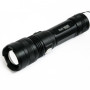 Ручний акумуляторний світлодіодний ліхтар Police X-Balog BL-1827-P90 переносний з USB заряджанням оптичним зумом і металевим корпусом + ремінець на руку