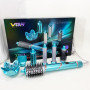 Фен-стайлер для волосся 7в1 VGR V-477 Blue Professional 1400 Вт 7 насадок