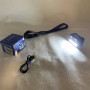 Ліхтар налобний 2069-XPG+XPG+5SMD Motion sensor