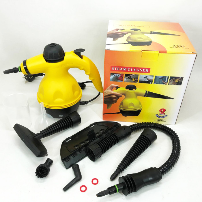 Пароочисник з функцією відпарювача Steam Cleaner Pro 1000 Вт 6 насадок