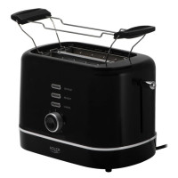 Тостер Adler AD 3224 7 рівнів обсмажування решітка для булочок 850Вт Black