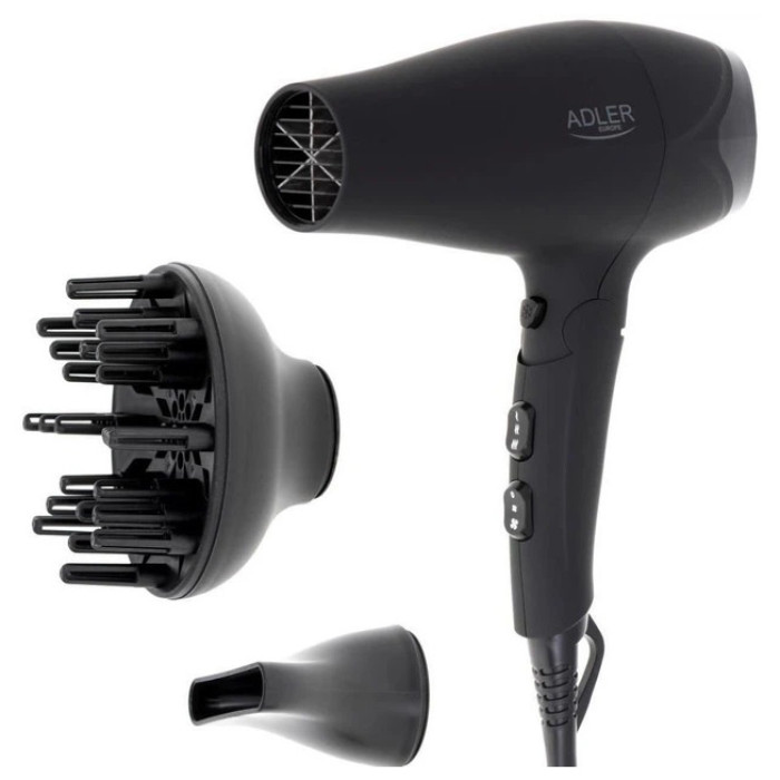 Фен Adler AD 2267 гумовий корпус 2100Вт