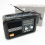 Радіо приймач Golon RX-BT978S сонячна панель AUX 3.5mm, Радіо приймач з вбудованим акумулятором