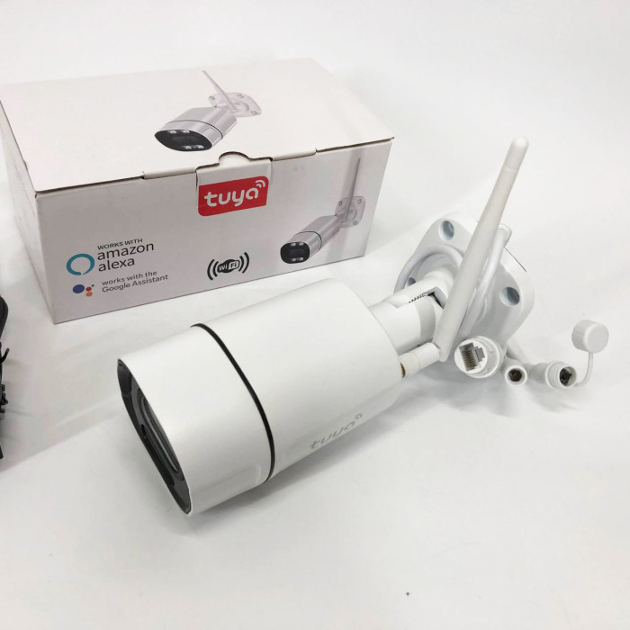 Камера відеоспостереження Camera C16 TUYA APP WIFI IP 3.0 mp вул.