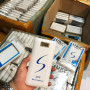 Портативне мобільне заряджання Power Bank 30000/9600mAh UKC, Умб зарядне power bank. Колір: білий