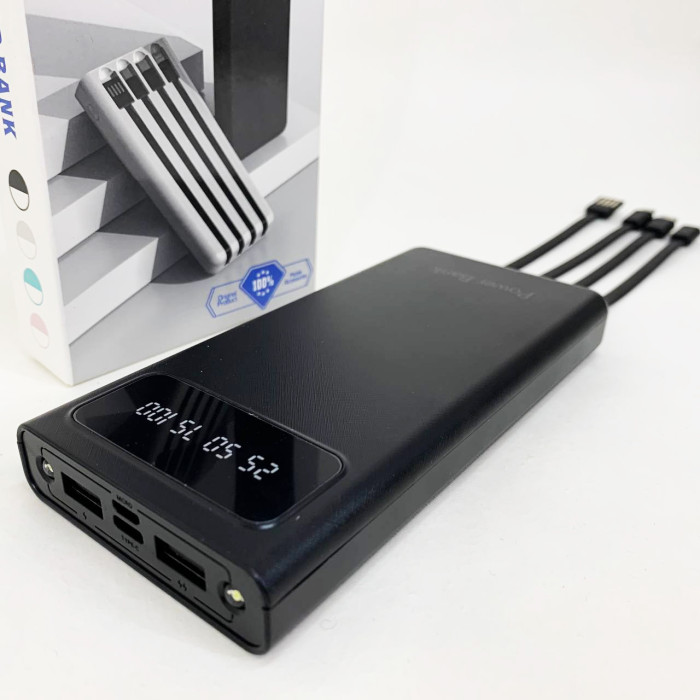 Портативний Зарядний Пристрій Павербанк 30000 mAh 2хUSB Power Bank Smart Tech