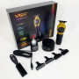 Тример для стрижки волосся VGR V-886T GOLD 8000RPM 4 насадки