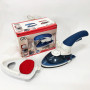 Відпарювач Mini Steam Iron HT-558B, Праска електрична парова, Парова праска для одягу. Колір: синій