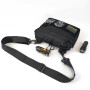 Тактична сумка для патчів Cordura 600D — 5 кишень, месенджер чорний з тканини