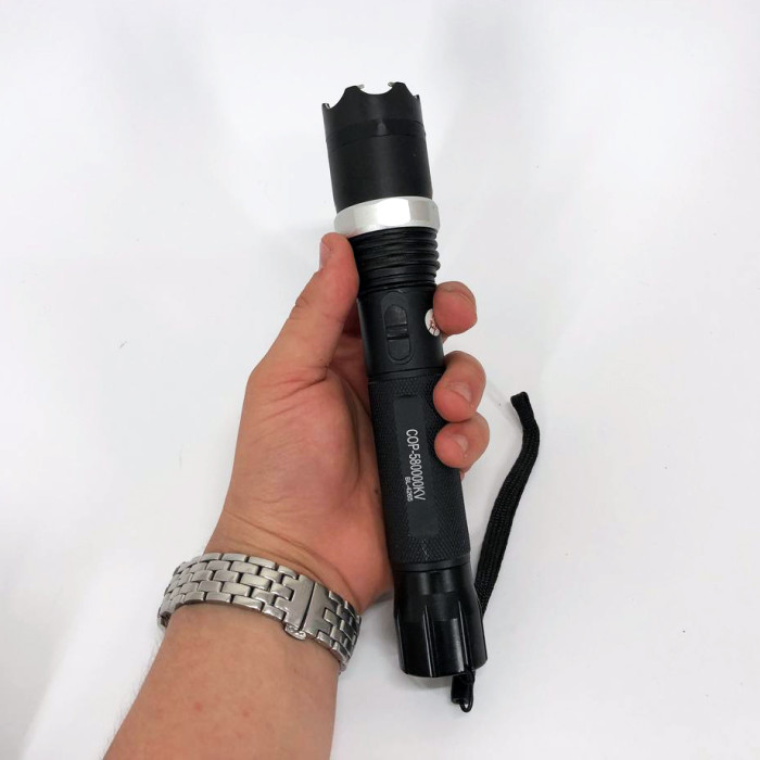 Світлодіодний тактичний ліхтар Police BL-1104 ЗУ 220В + чохол, ліхтар ручний тактичний
