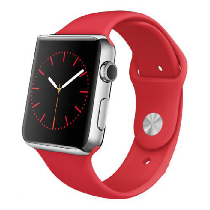 Смарт-годинник Smart Watch A1 розумний електронний зі слотом під sim-карту + карту пам'яті micro-sd. Колір: червоний