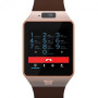 Смарт-годинник Smart Watch DZ09. Колір: золотий