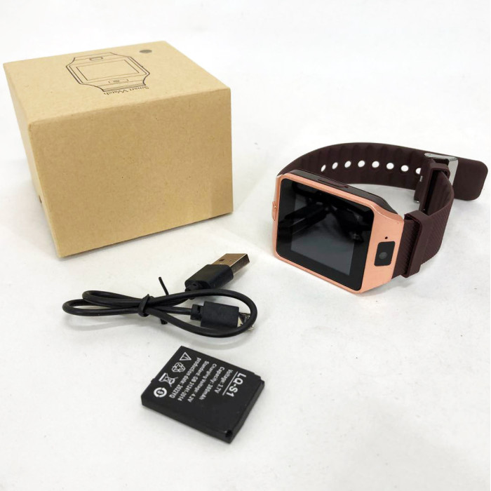 Смарт-годинник Smart Watch DZ09. Колір: золотий