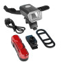 Велоліхтар BSK-HY027-XPG, STOP-5SMD(red), Мигалка з акумулятором на велосипед, Блимаючий велоліхтар