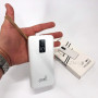 Power Bank зарядний пристрій на сонячній батареї 10000mAh з індикатором заряду. Колір: білий
