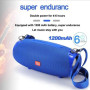 Портативна Bluetooth колонка TG534 SD IPX5 з ремінцем, портативна колонка блютус. Колір: синій