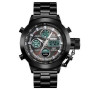 Годинник наручний чоловічий SKMEI 1515BK BLACK, годинник наручний електронний тактичний. Колір: чорний