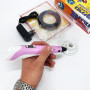 3D ручка Smart 3D Pen 2 c LCD дисплеєм, 3D ручка для розвитку уваги. Колір: рожевий